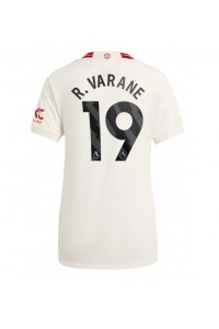 Fotbalové Dres Manchester United Raphael Varane #19 Dámské Třetí Oblečení 2023-24 Krátký Rukáv